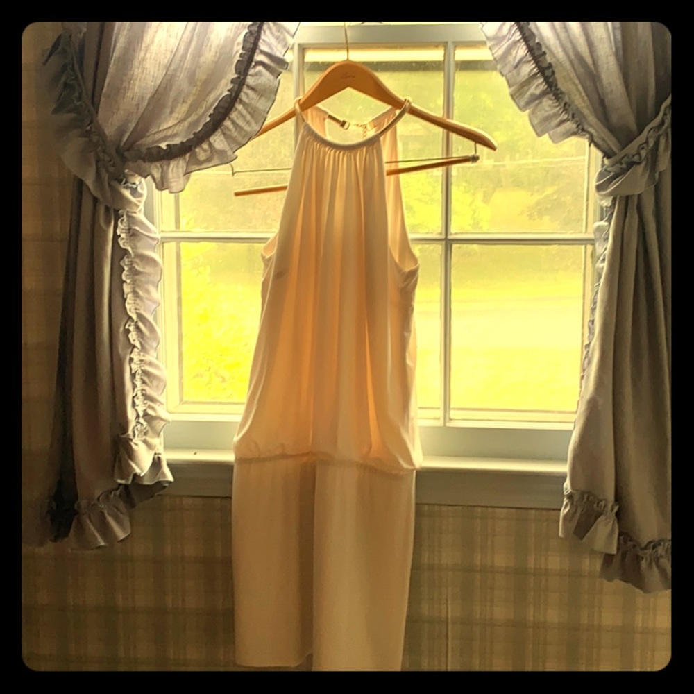 Jessica Simpson Cream colored mini dress